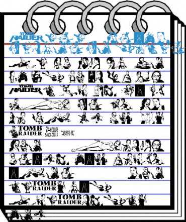 Lara Croft Tomb Raider Font