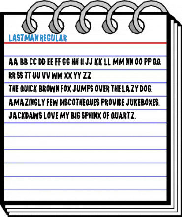 Lastman Font