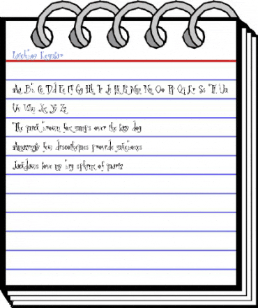 Latchboy Regular Font