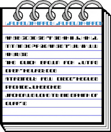 LaurelOrHardy LaurelOrHardy Font