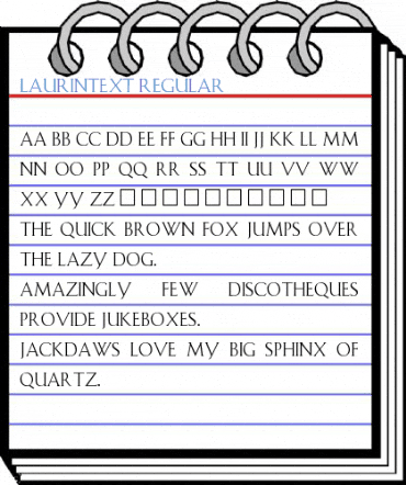 LaurinText Regular Font