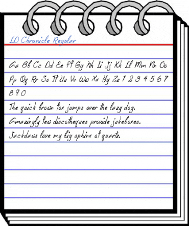 LD Chronicle Regular Font