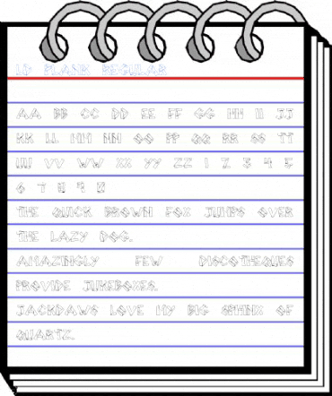 LD Plank Regular Font