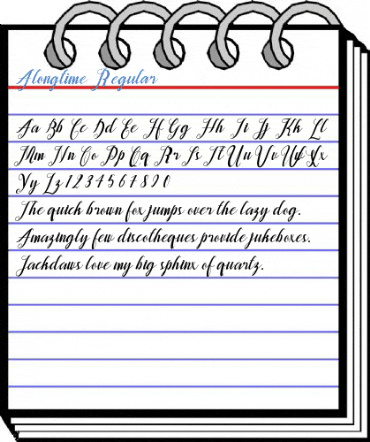 Alongtime Regular Font