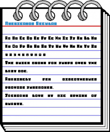 Americanos Regular Font
