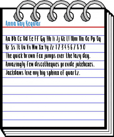 Anna Kay Regular Font
