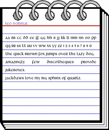Leo Normal Font