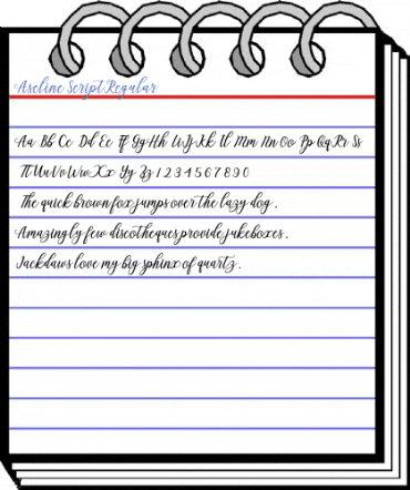 Aseline Script Font