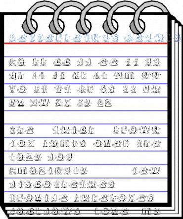 Letterbeings Regular Font