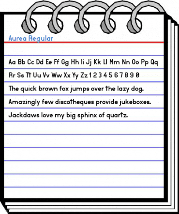 Aurea Regular Font