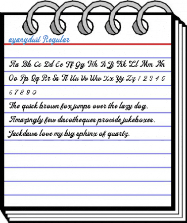 ayangduit Regular Font