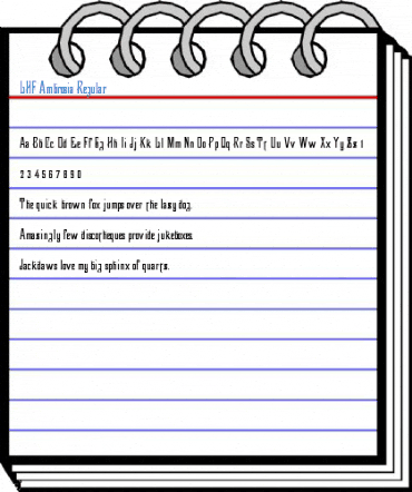 LHF Ambrosia Regular Font