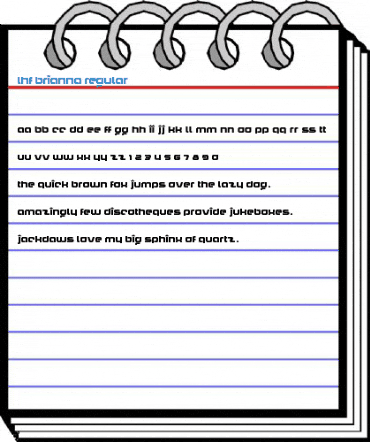 LHF Brianna Regular Font