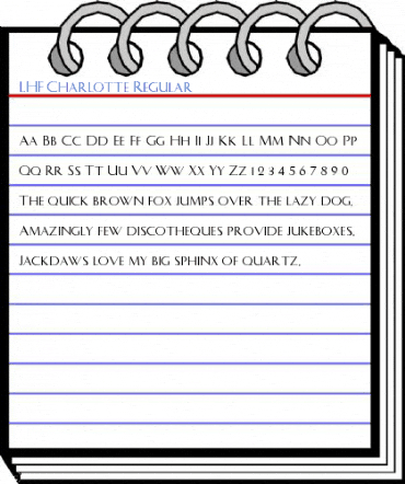 LHF Charlotte Regular Font