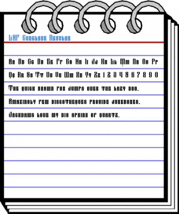 LHF Conclave Regular Font