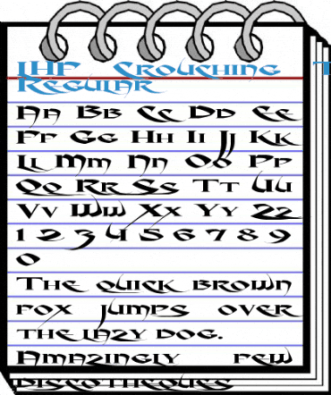LHF Crouching Tiger Regular Font