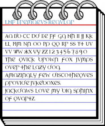 LHF Eremaeus Regular Font