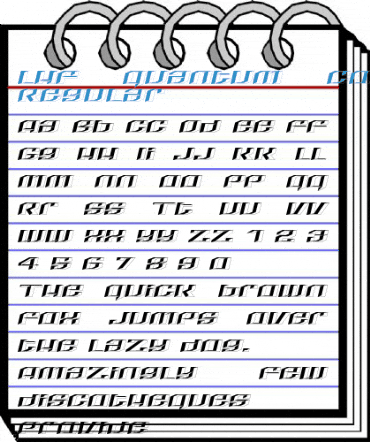 LHF Quantum CONVEX Regular Font