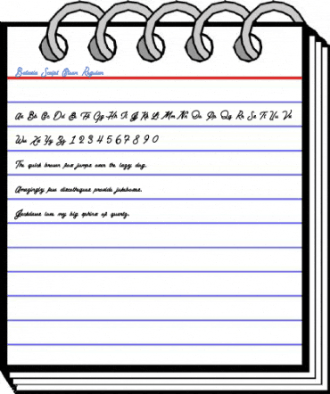 Batavia Script Clean Regular Font