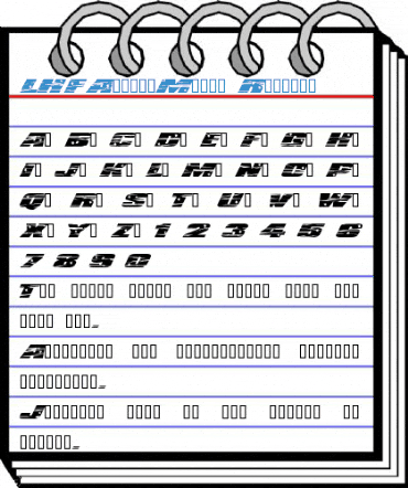 LHFActionMovie Regular Font