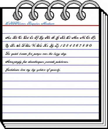 LHFPilsner Regular Medium Font