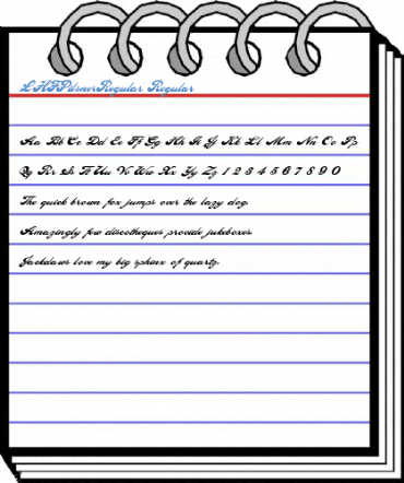 LHFPilsnerRegular Regular Font