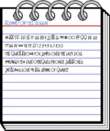 Beranak Font FREE Regular Font