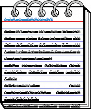 LTBix Regular Font