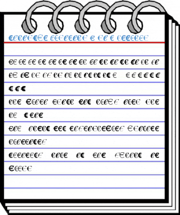 Linotype EuroFont A to F Regular Font