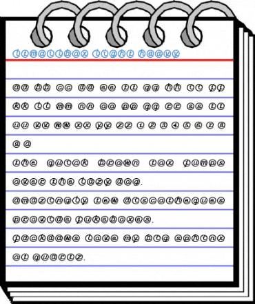 LTMailbox Light Heavy Font