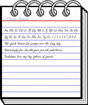 LTAgogo Regular Font