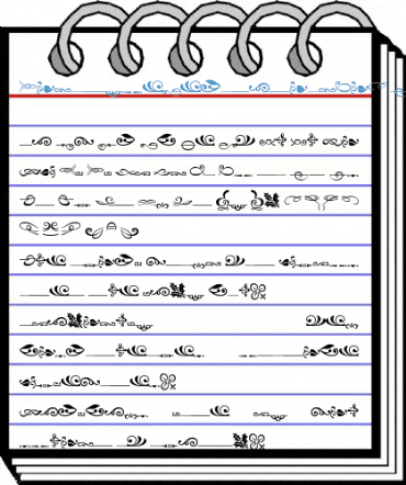 LinotypeDecorationPi1 Roman Font