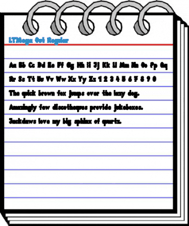 LTMega Out Regular Font