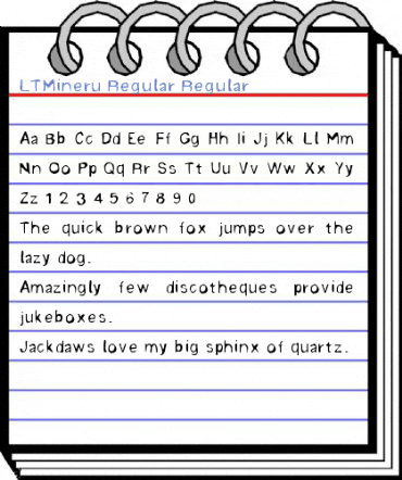 LTMineru Regular Regular Font