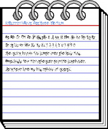 LTRussischBrot EatThree Medium Font