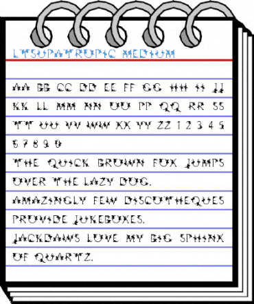LTSupatropic Medium Font