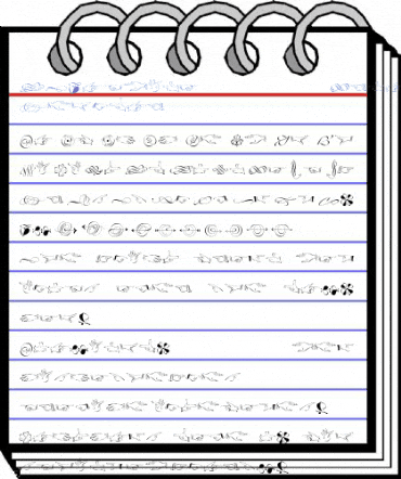 LTZapfino Ornaments Regular Font