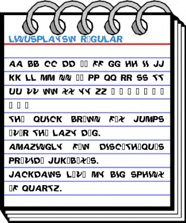 LinusPlaySW Regular Font