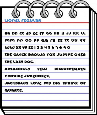 Lionel Regular Font