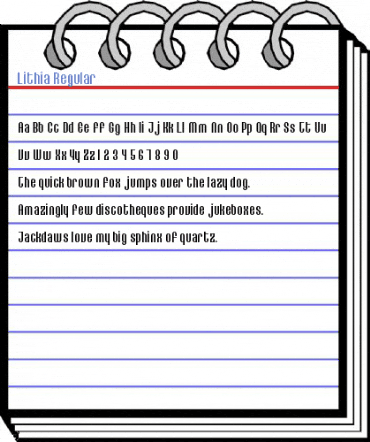 Lithia Regular Font