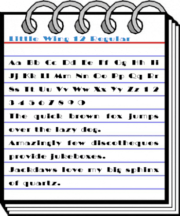 Little Wing 12 Regular Font