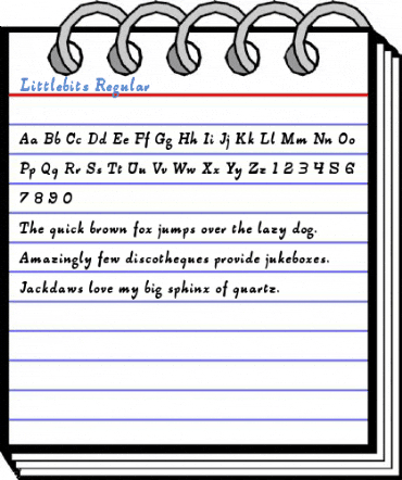 Littlebits Regular Font