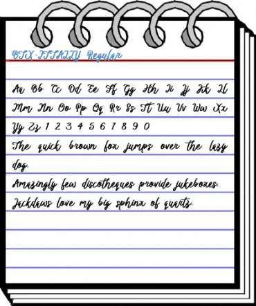 BTX-ITTALLY Regular Font