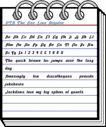 BTX The Bee Line Regular Font
