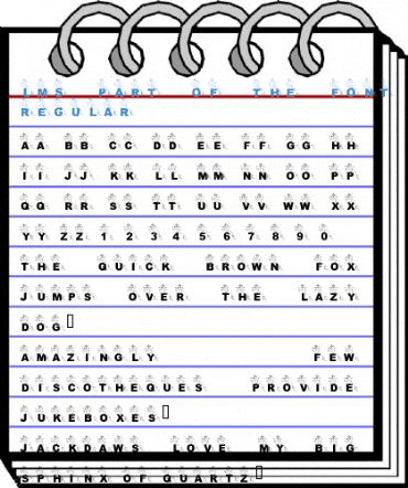LMS Part Of The Font World Regular Font