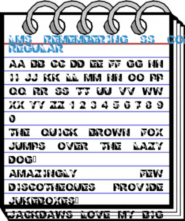 LMS Remembering SS Columbia Regular Font