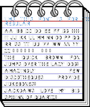 LMS This Font Is For The Dogs Regular Font