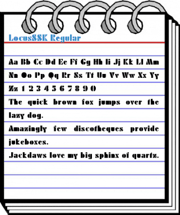 LocusSSK Font