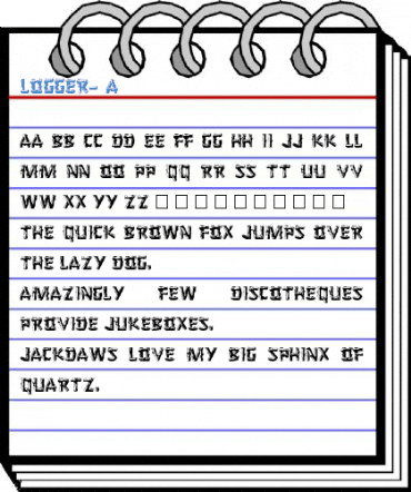 Logger- A Font
