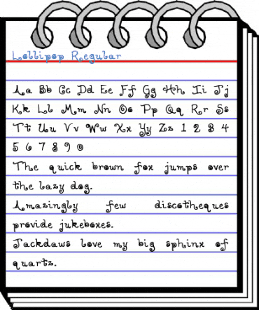 Lollipop Regular Font